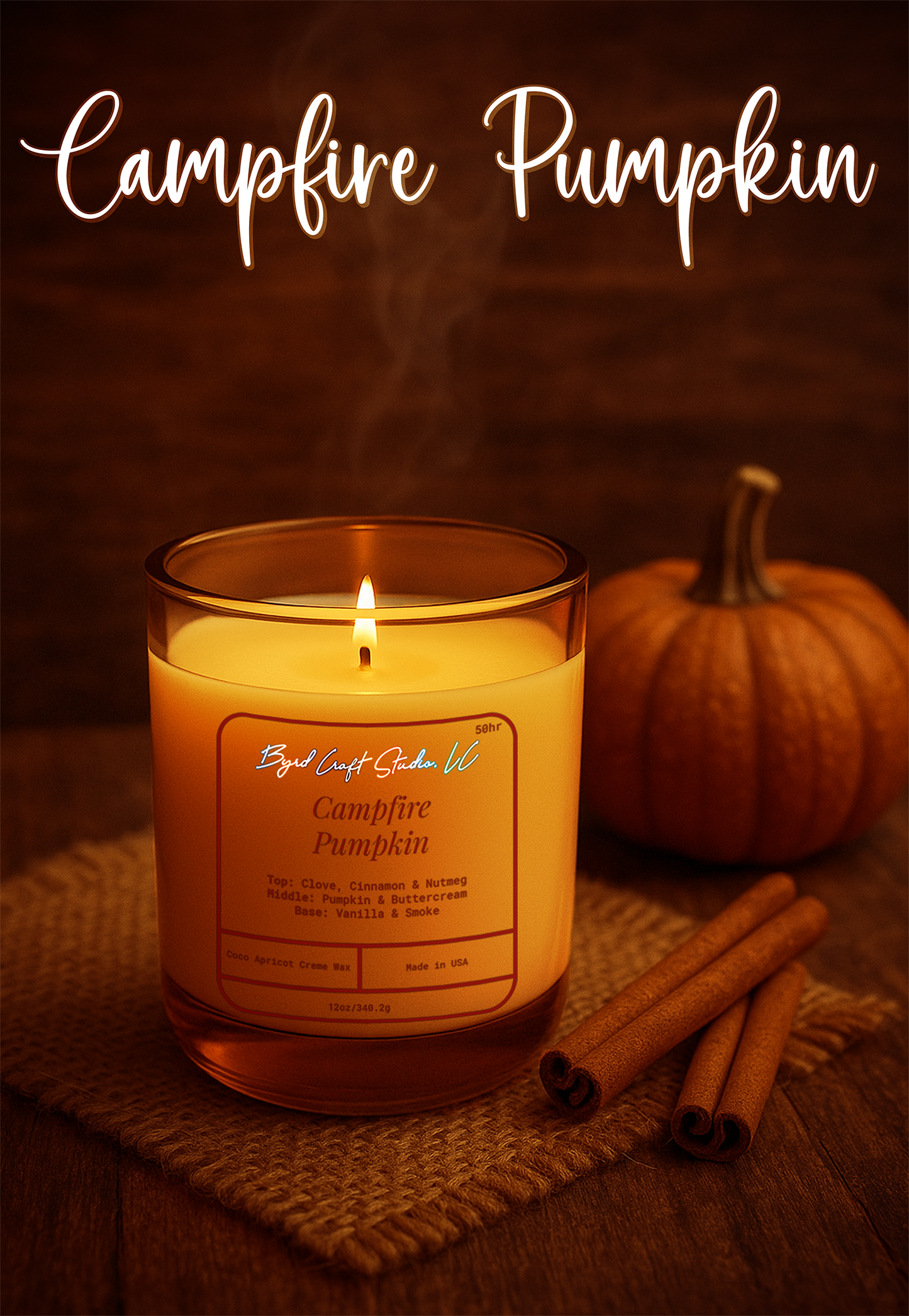 🕯️Campfire Pumpkin 🎃🔥