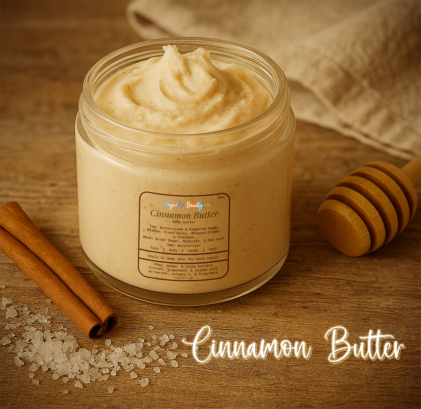 π§ Cinnamon Butter - Luxurious Whipped Body Butter π§