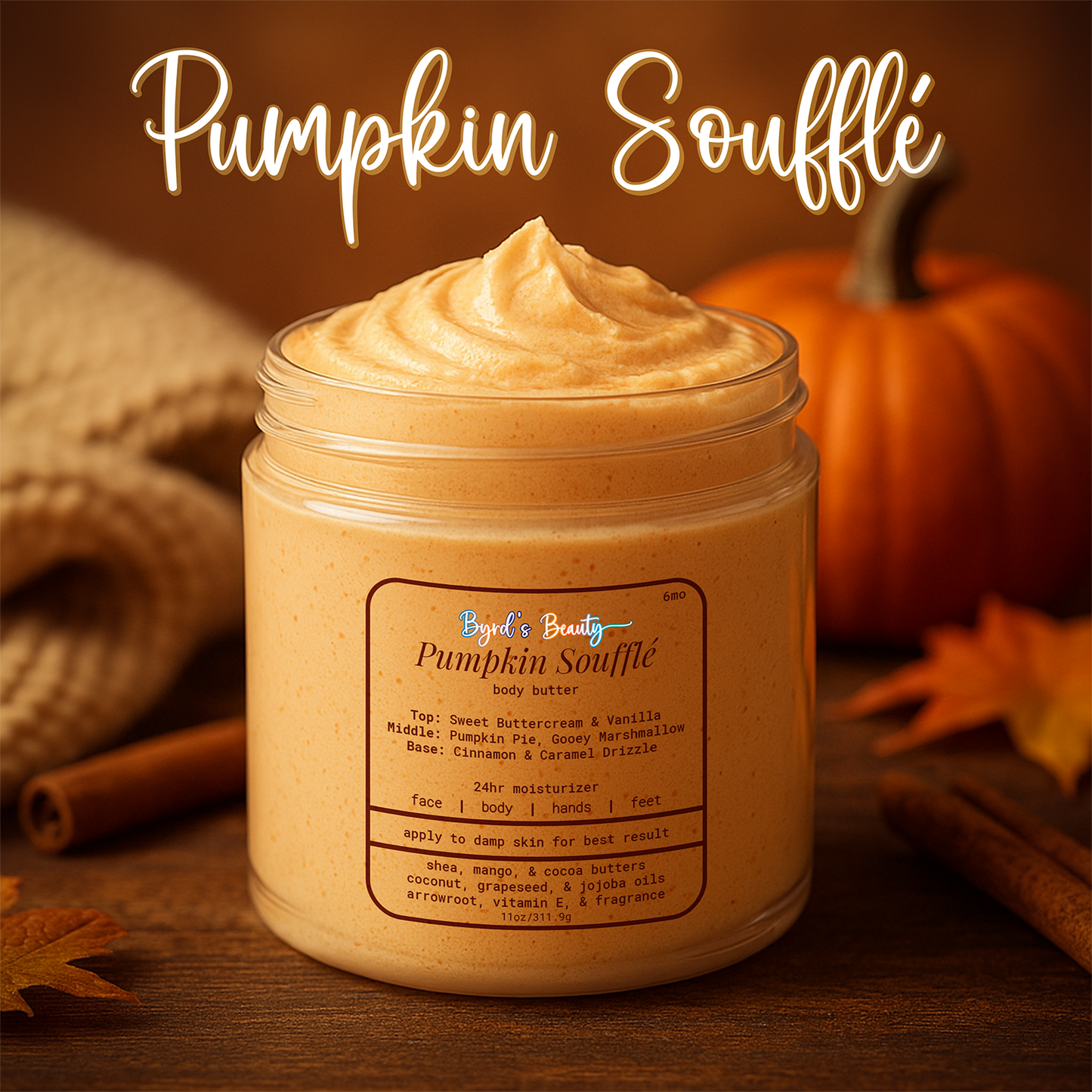 🧴 Pumpkin Soufflé🎃