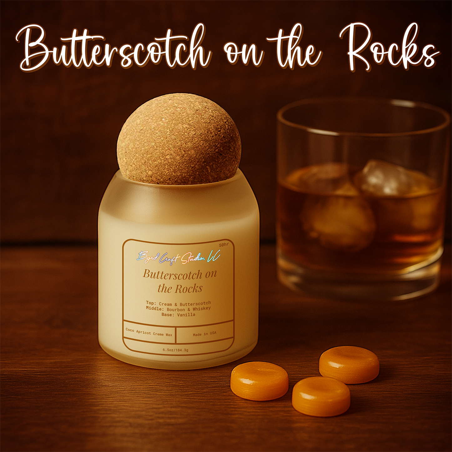 🕯️Butterscotch on the Rocks🥃🍮