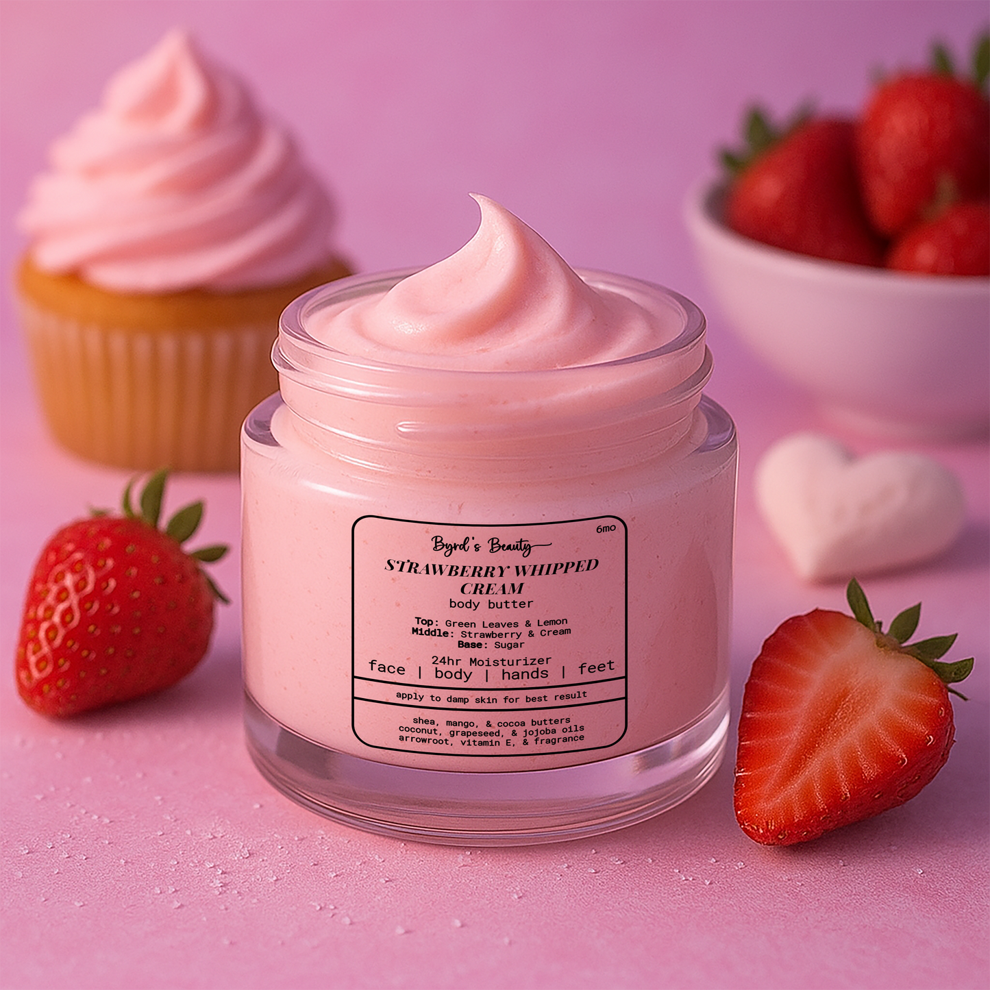 π Strawberry Whipped Cream