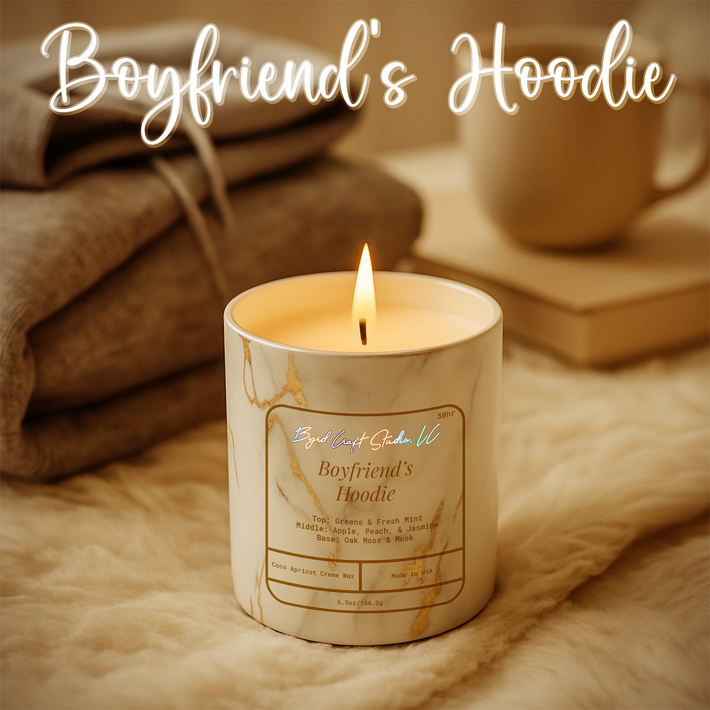 🕯️💖 Candle + Body Butter Fall Duo Bundle – ByrdCraft x MagicNails