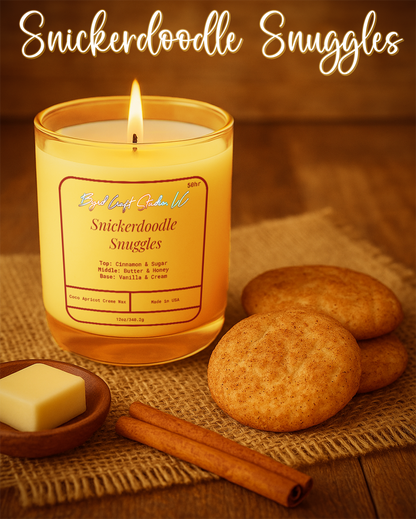 🕯️💖 Candle + Body Butter Fall Duo Bundle – ByrdCraft x MagicNails